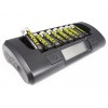 Batteriladdare MH-C800S + 8st AA2700mAh  